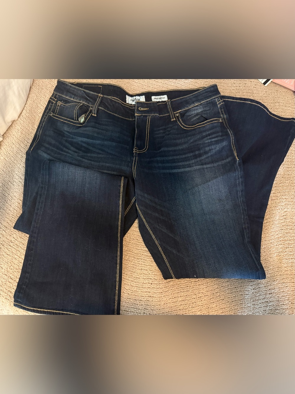 Daytrip Virgo Bootcut Dark Blue Women's Jeans